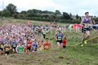Senior mens Start Fitness North Eastern Harriers League, Wrekenton, Gateshead. Photo:  David T. Hewitson/Sports for All Pics